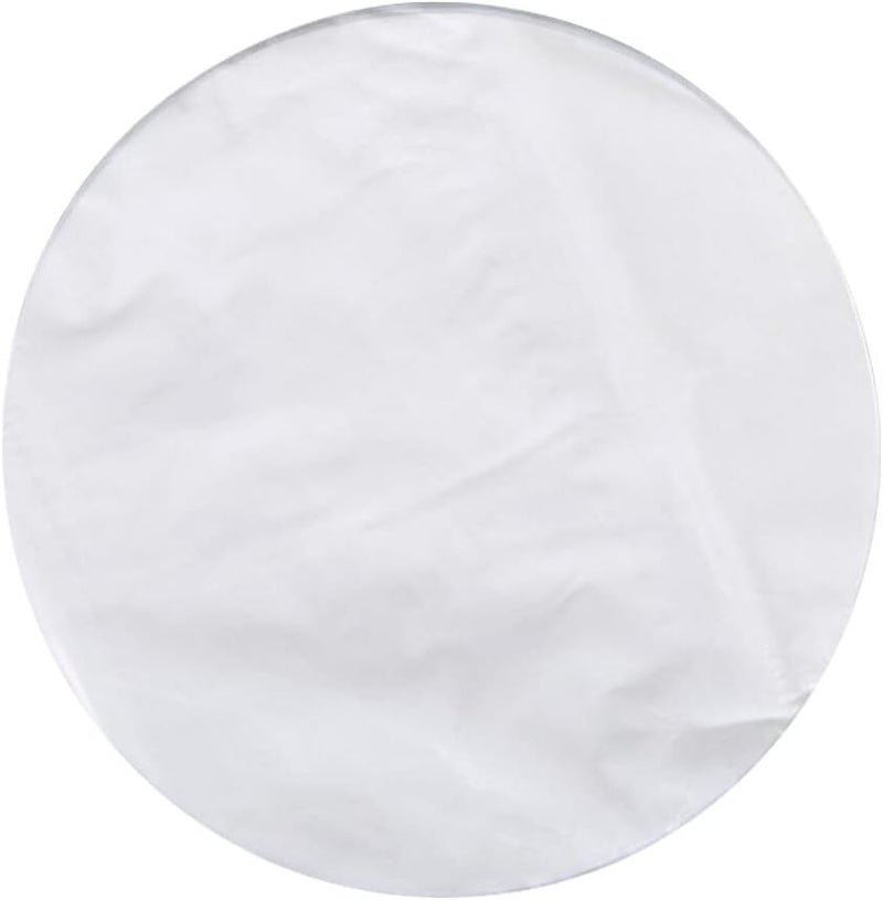 Non Stick Oven Liner 32x32cm White Double Sided Silicone Oil Barbecue Paper 50 Sheets - Image 1
